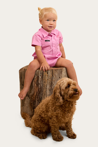 Ringers Western Babies SS Workshirt Romper