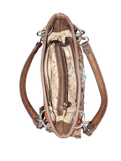 Montana West Spiritual Vintage Cross Handbag