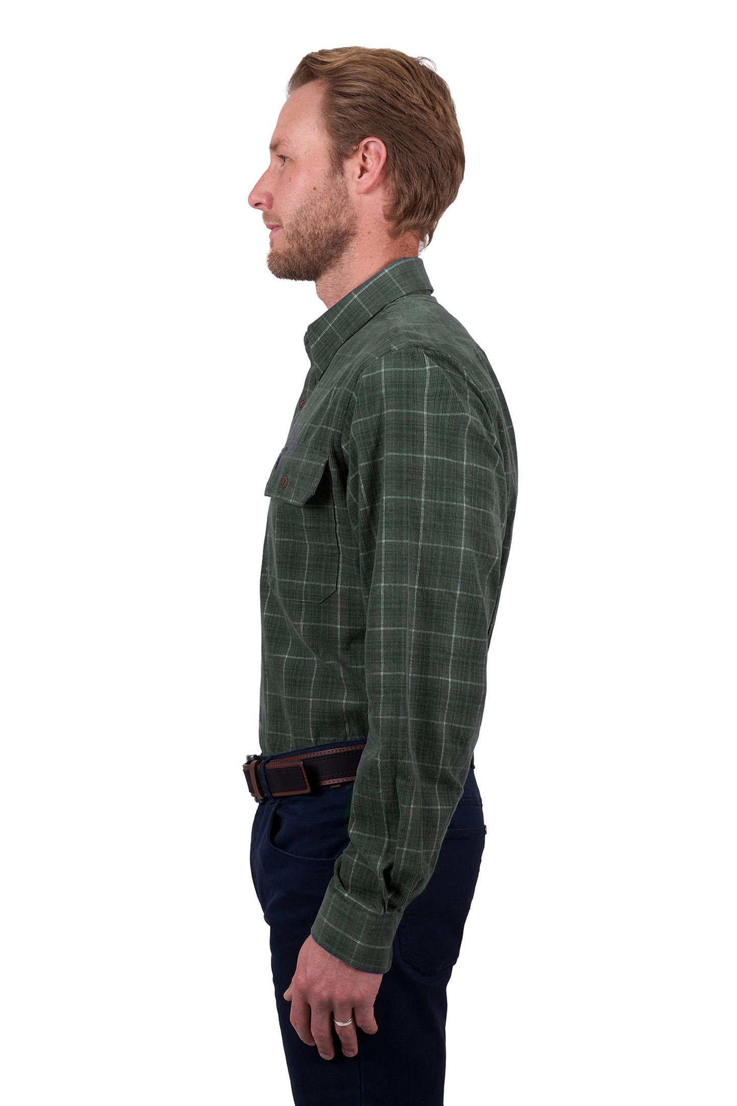 Thomas Cook Men's Leo Thermal Check 2-Pocket L/S Shirt