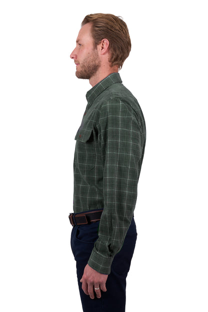 Thomas Cook Men's Leo Thermal Check 2-Pocket L/S Shirt