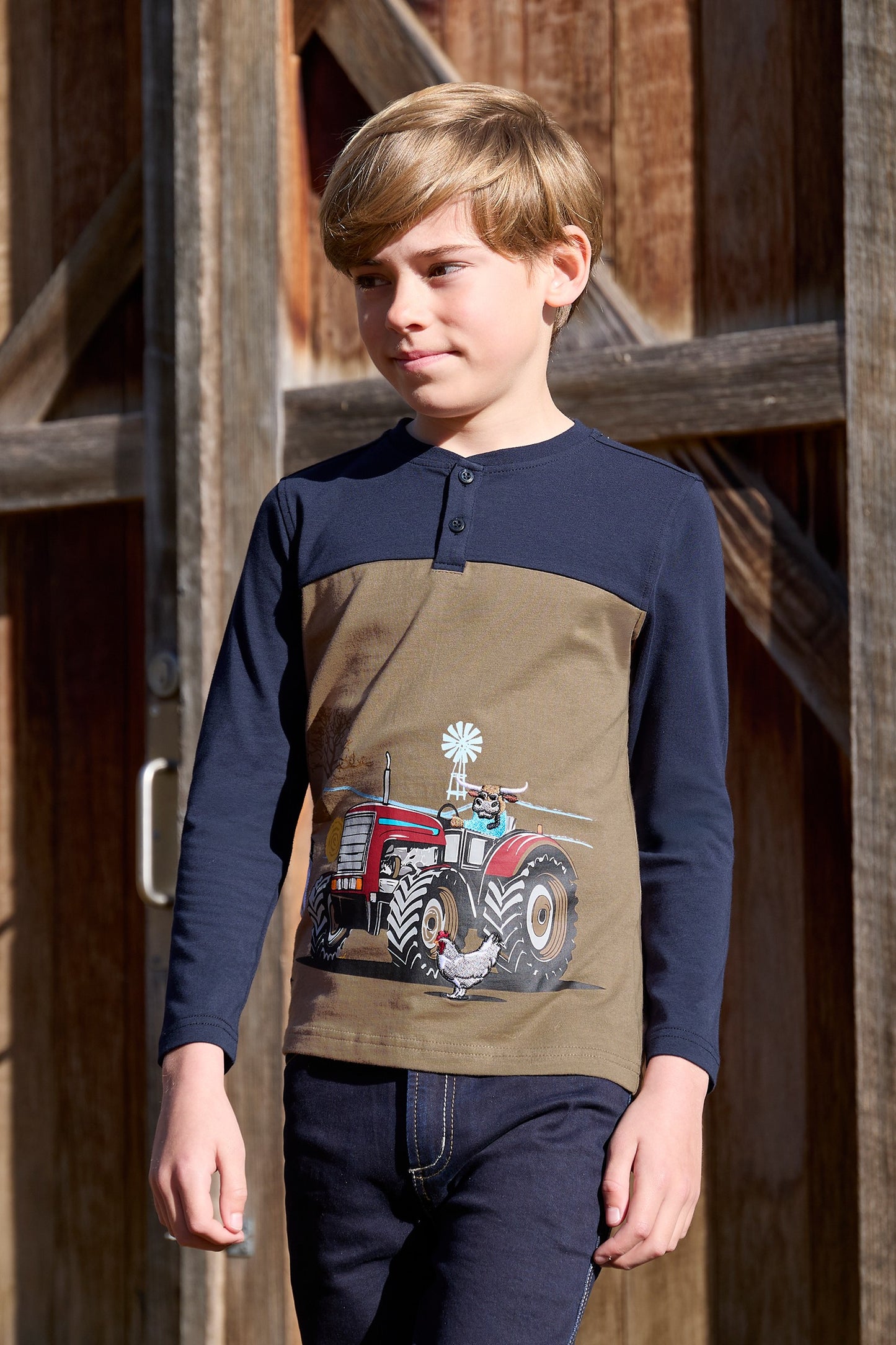 Thomas Cook Boy's Karl Henley L/S Tee