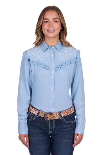 Pure Western Women's Pheobe L/S Shirt