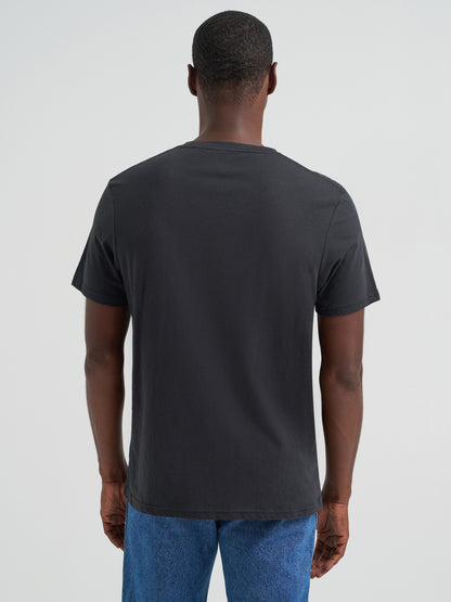 Wrangler Men's Bucking Cancer Ss Tee