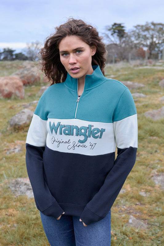 Wrangler Women's Dana 1/4 Pullover