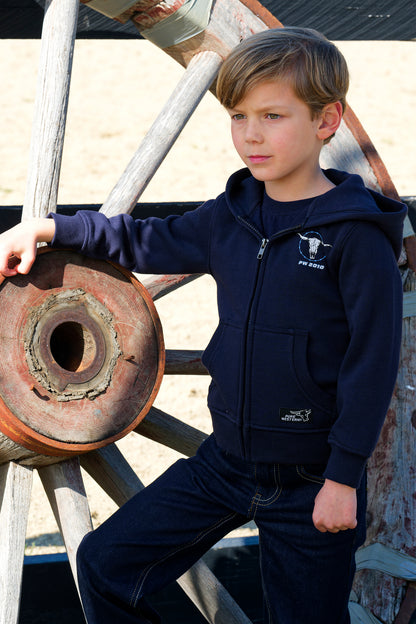 Pure Western Boys Carl Zip Up Hoodie