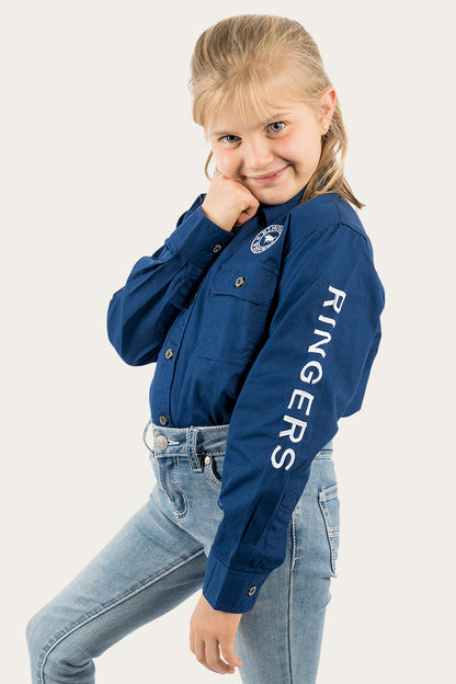 Ringers Western Kid's Jackaroo Full Button Workshirt