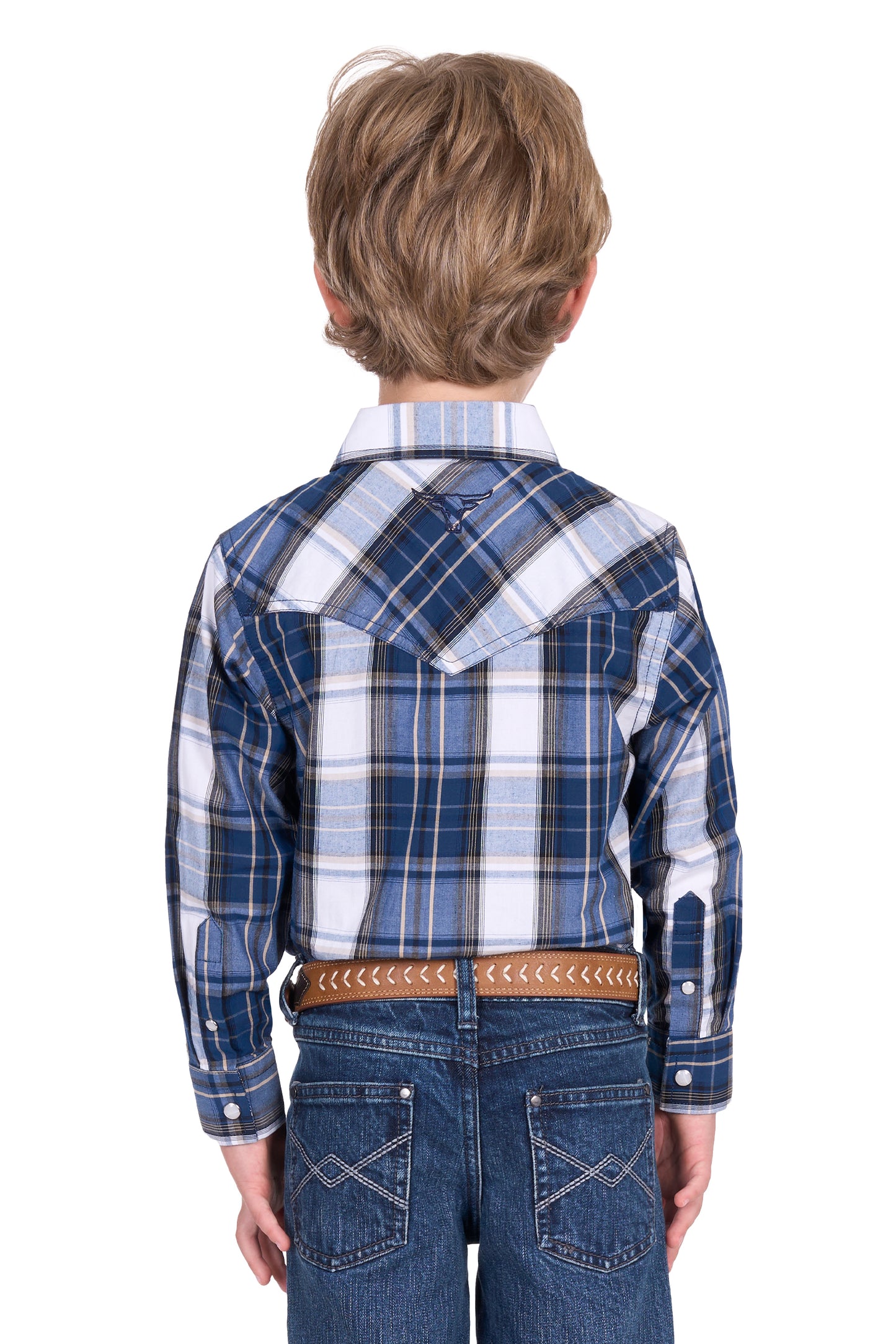 Pure Western Boy's Nicholas L/S Shirt