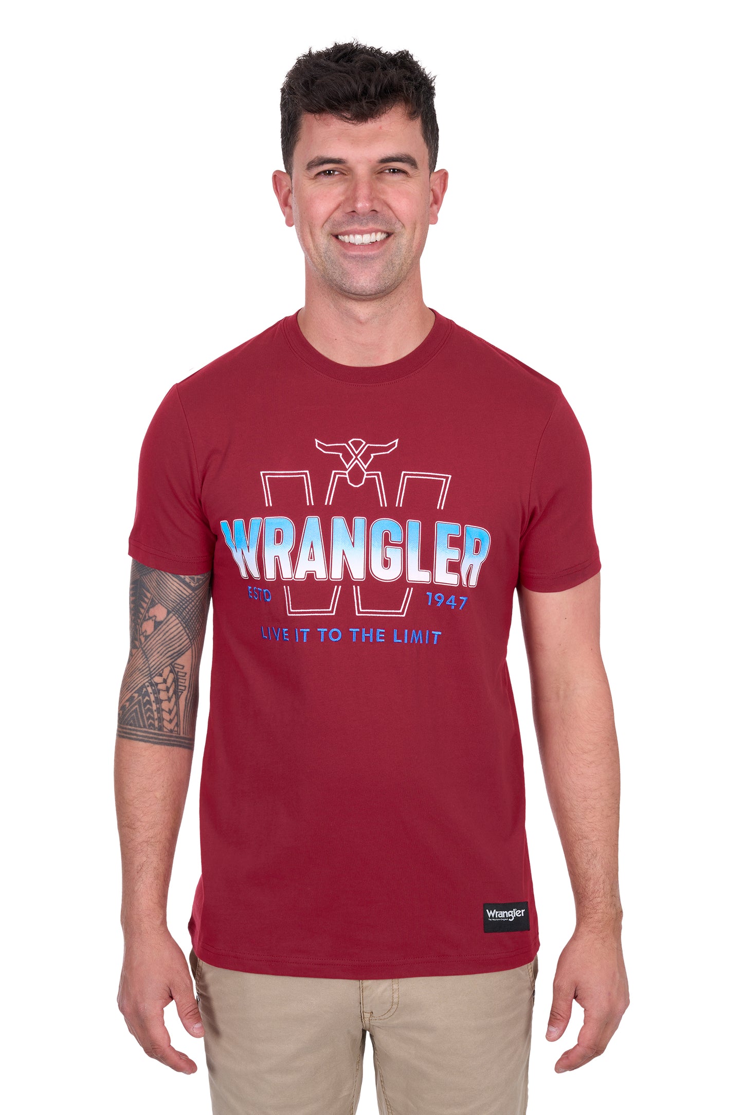 Wrangler Men's Wesley Ss Tee