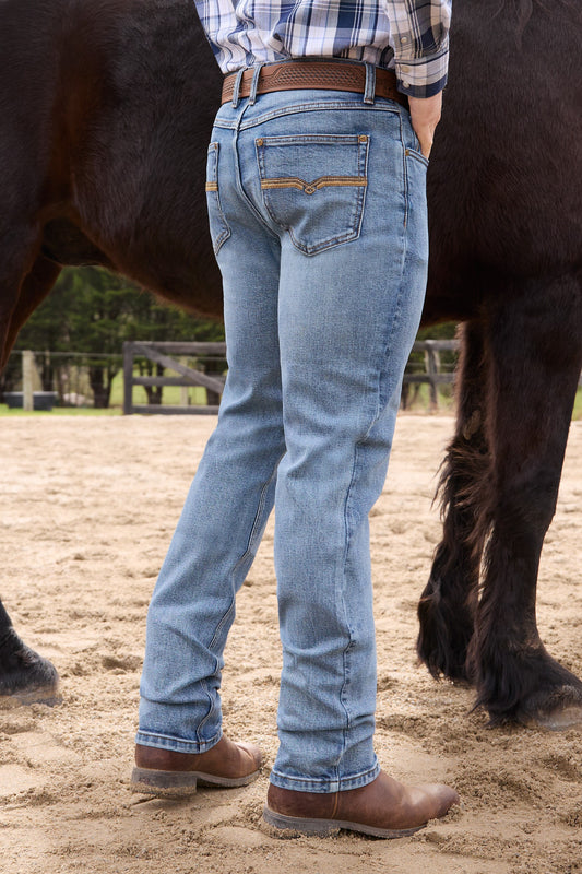 Pure Western Men's Hawkins Straight Jean - 34L