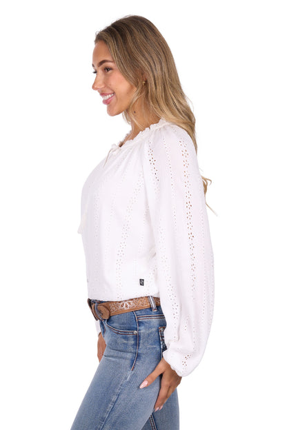 Pure Western Women's Pepper L/S Blouse