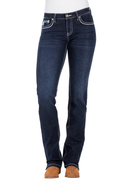Pure Western Women's Raina Straight Leg Jean