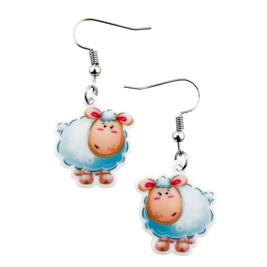 Sunbaked Lizard Lambie Drop Earrings