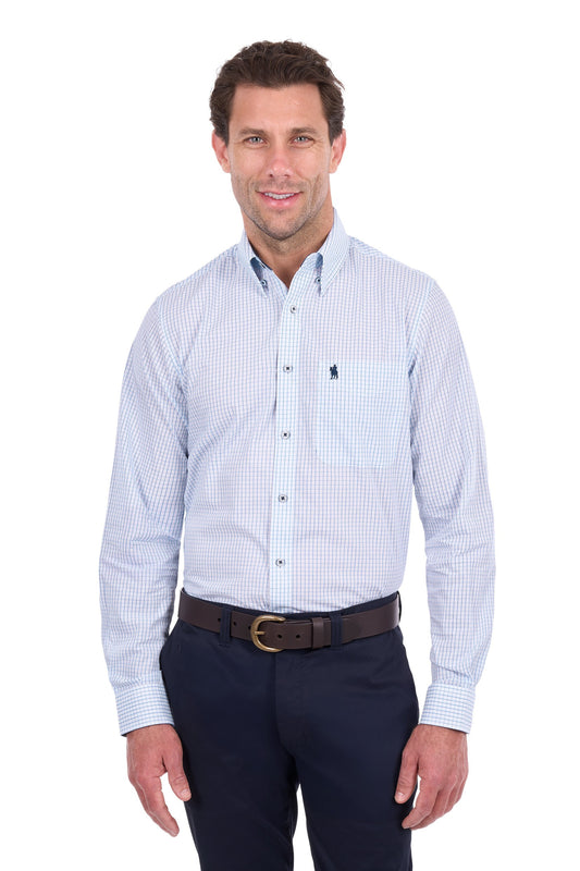 Thomas Cook Men’s Leo Check 1-Pocket L/S Shirt
