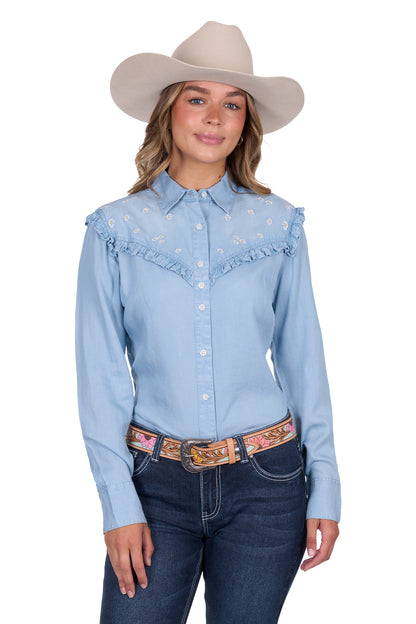 Pure Western Women's Pheobe L/S Shirt