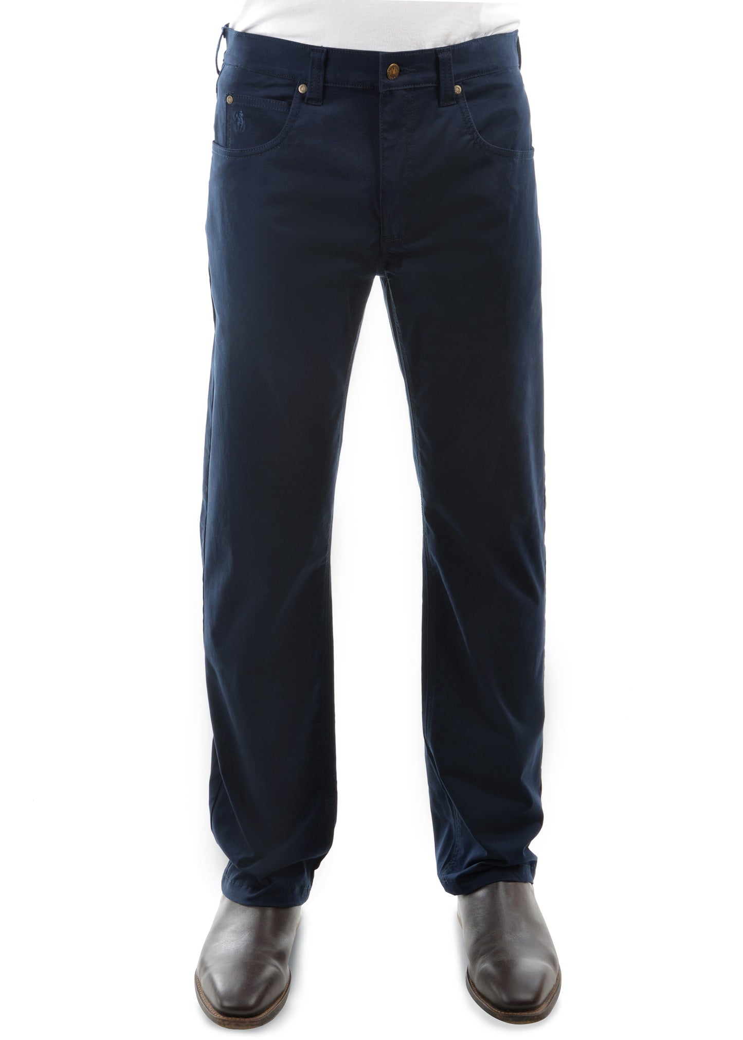 Thomas Cook Men's Coloured Wool Denim Jean