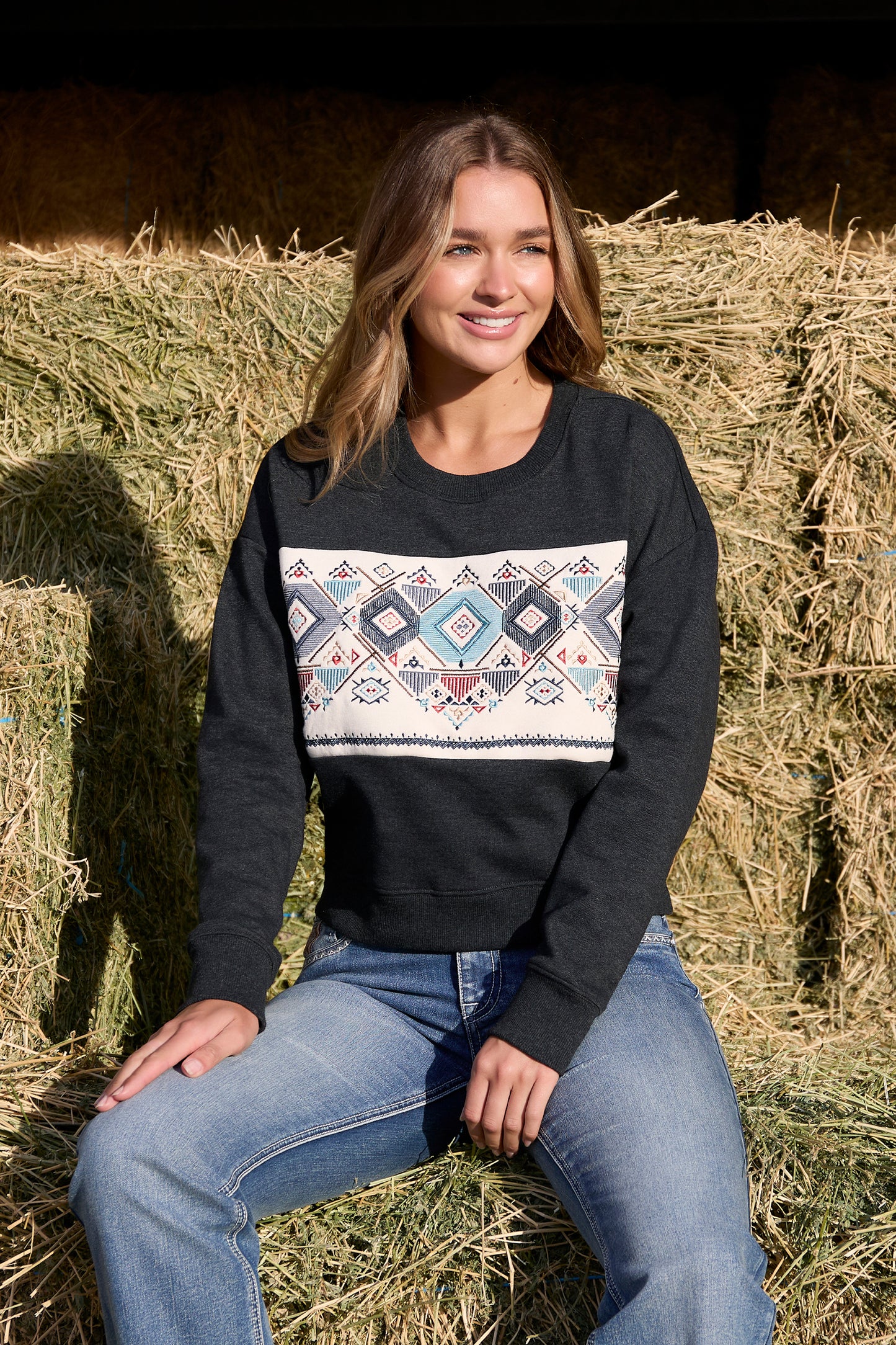 Pure Western Women's Clara Crew