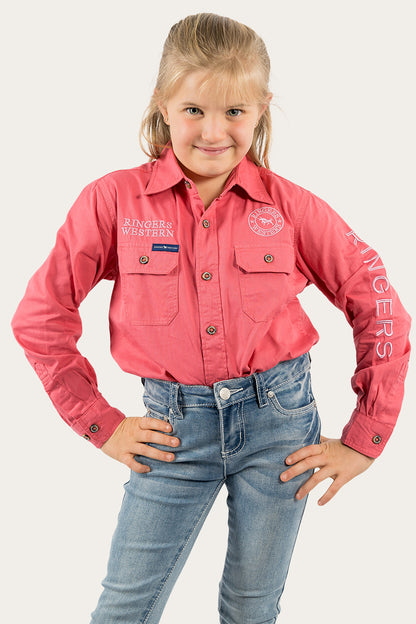 Ringers Western Kid's Jackaroo Full Button Workshirt