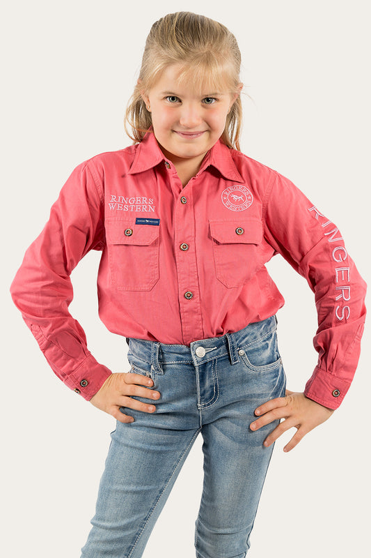 Ringers Western Kid's Jackaroo Full Button Workshirt