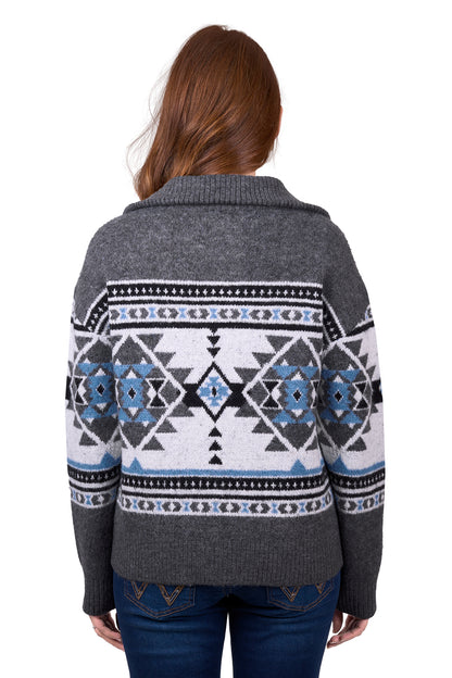 Wrangler Women's Angie 1/4 Zip Knitted Pullover