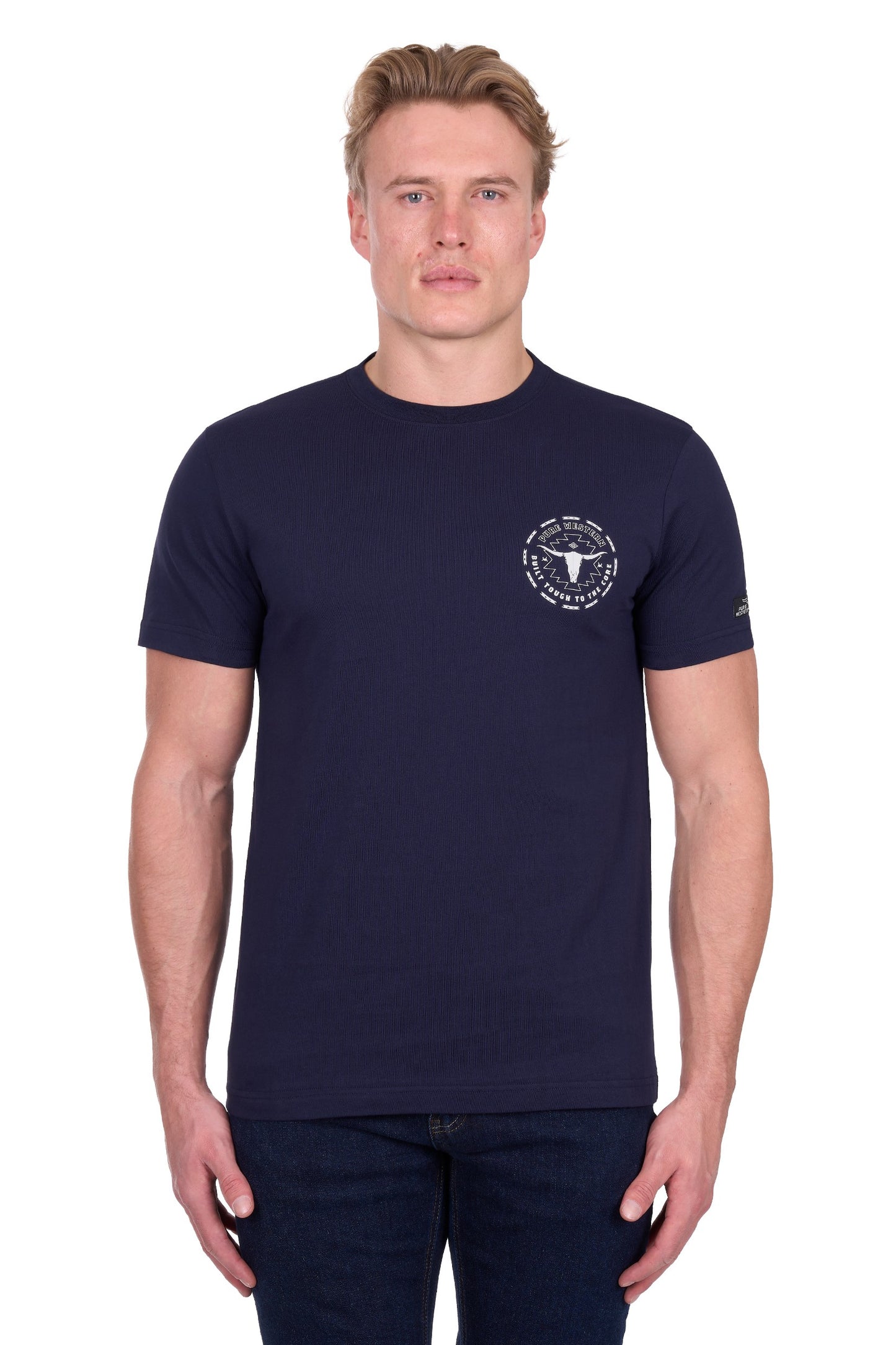 Pure Western Men's Oscar Ss Tee