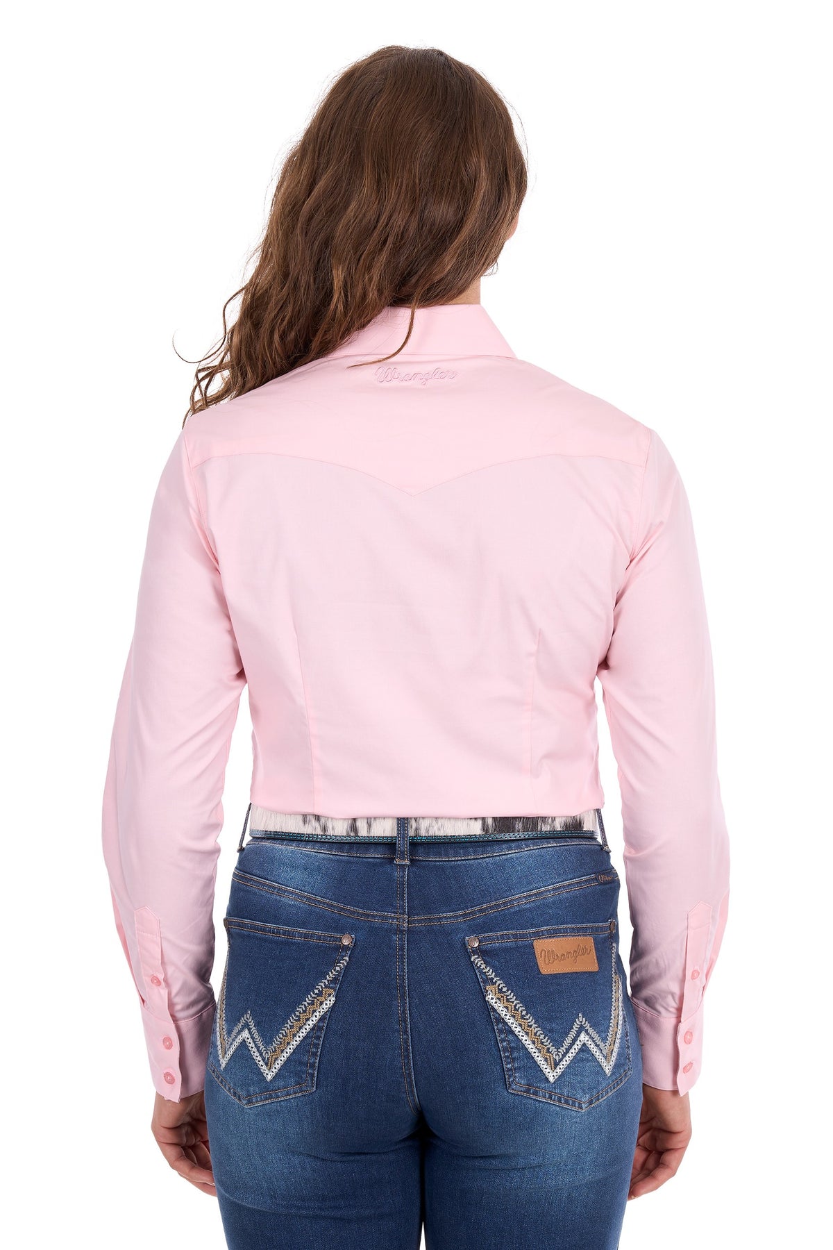 Wrangler Women’s Hazel Logo Western L/S Shirt