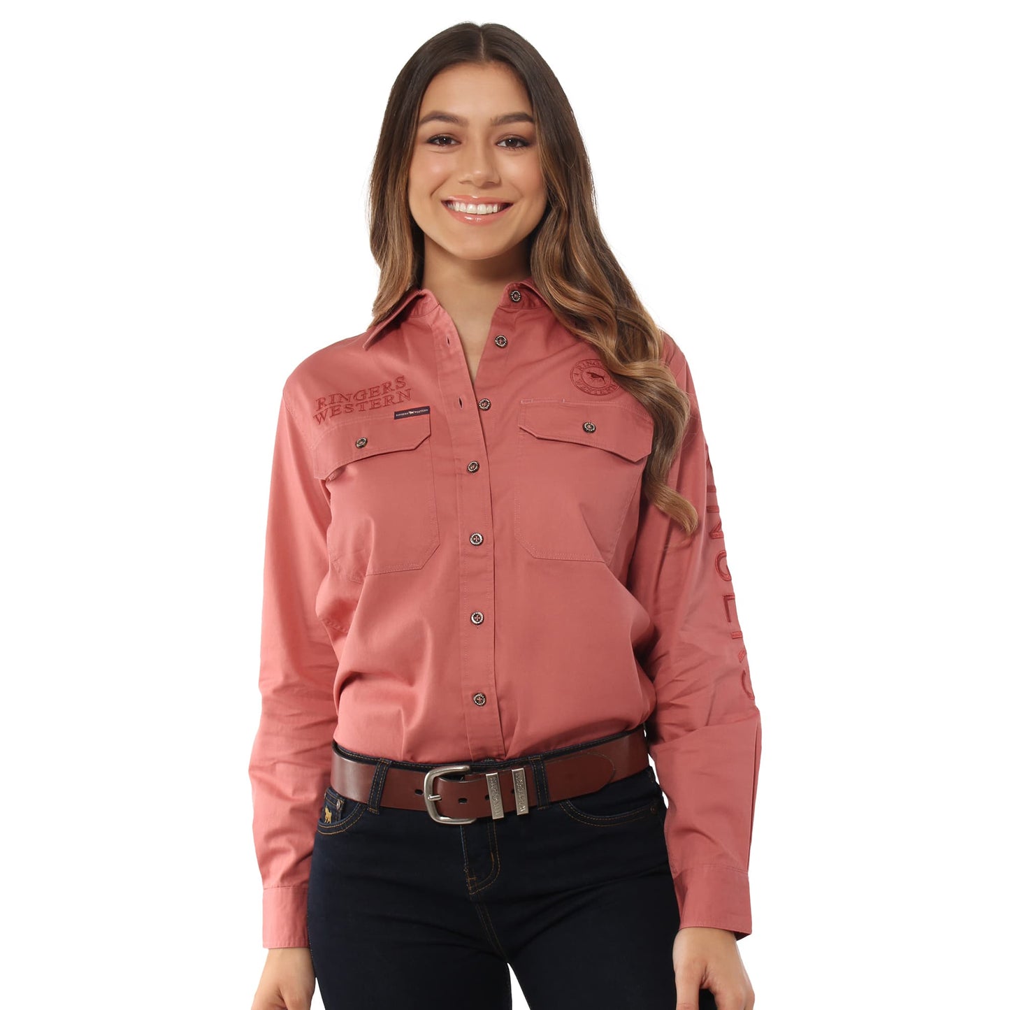 Ringers Western Women's Signature Jillaroo Full Button Work Shirt