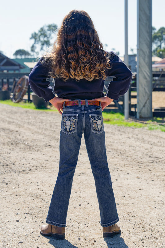 Pure Western Girls Bec Bootcut Jean