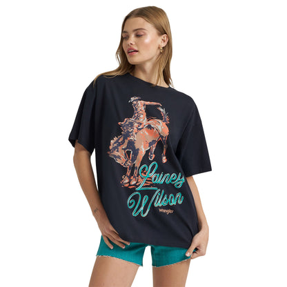 Wrangler x Lainey Wilson Women's Work Don't Work Ss Tee
