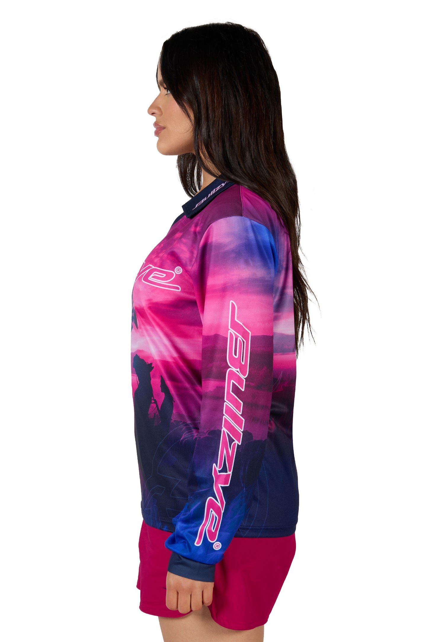 Bullzye Women's Horizon L/S Tee