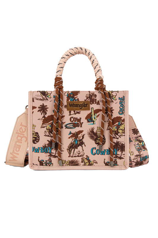 Wrangler Rodeo Print Crossbody Bag