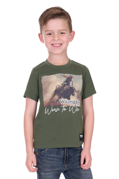 Wrangler Boy's Carlos Ss Tee