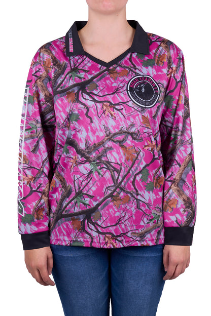 Boar Tearer Women's Foliage L/S Tee