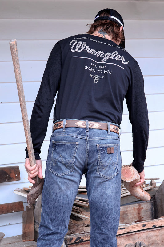 Wrangler Men's Evan L/S Tee