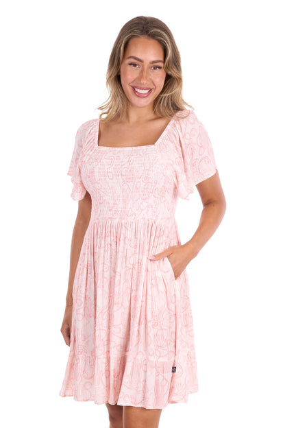 Pure Western Women’s Ss Sleeve Dress