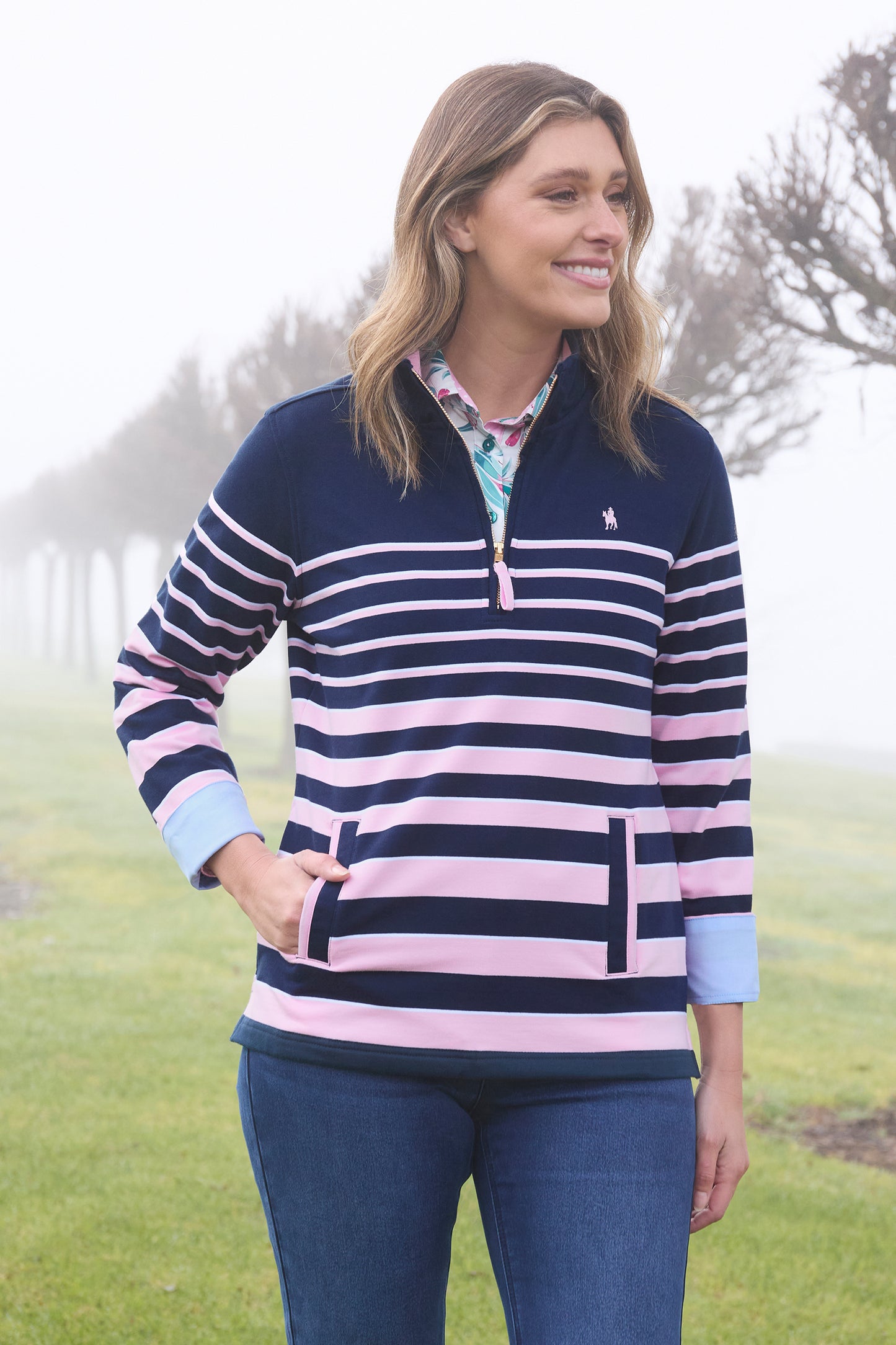 Thomas Cook Women's Cecilia 1/4 Zip Rugby