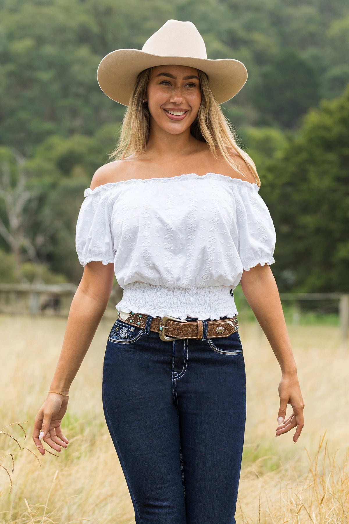 Pure Western Women’s Montana Ss Blouse