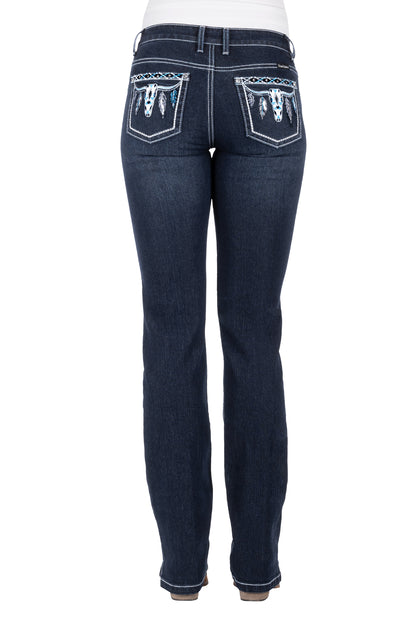 Pure Western Women's Raina Straight Leg Jean