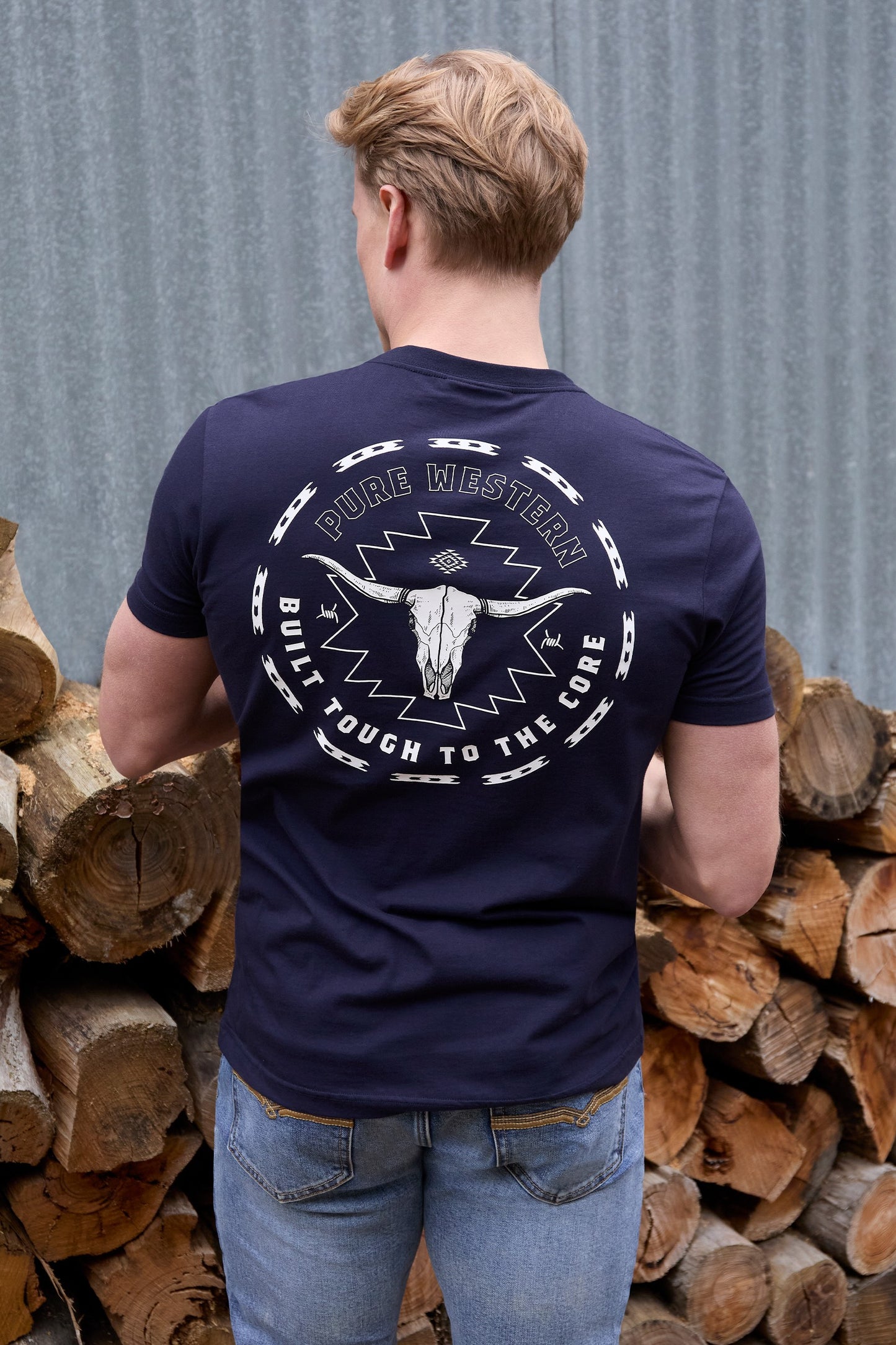 Pure Western Men's Oscar Ss Tee