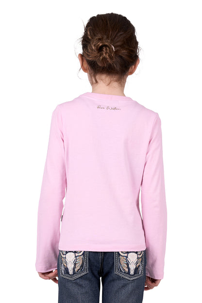 Pure Western Girls Polly L/S Tee
