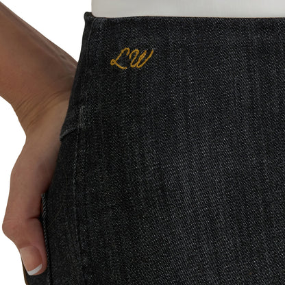 Wrangler x Lainey Wilson Women's Pull On Bell Bottom Jean - Washed Black