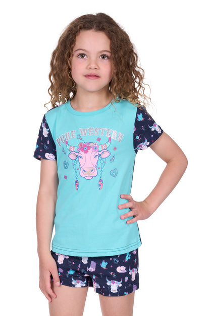 Pure Western Girl's Cowgirl Pjs