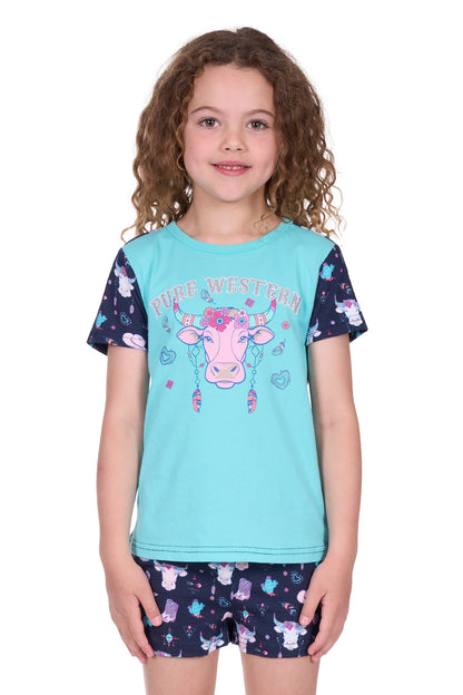 Pure Western Girl's Cowgirl Pjs