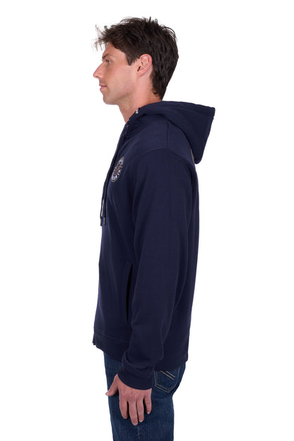 Bullzye Men's Bullring Zip Up Hoodie