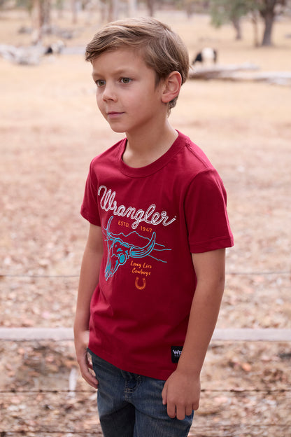 Wrangler Boys Darren Ss Tee