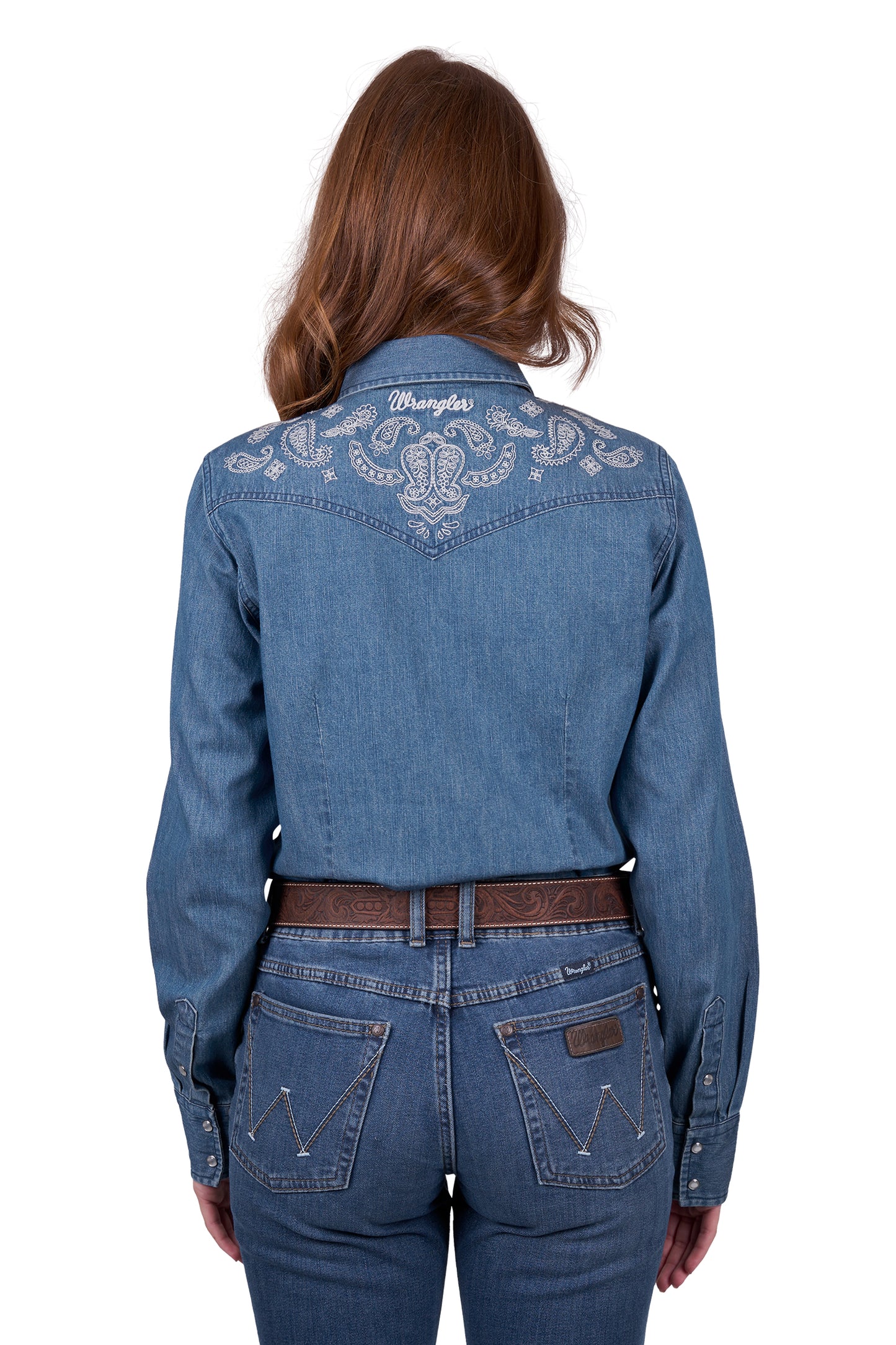 Wrangler Women's Chrissy Western L/S Shirt