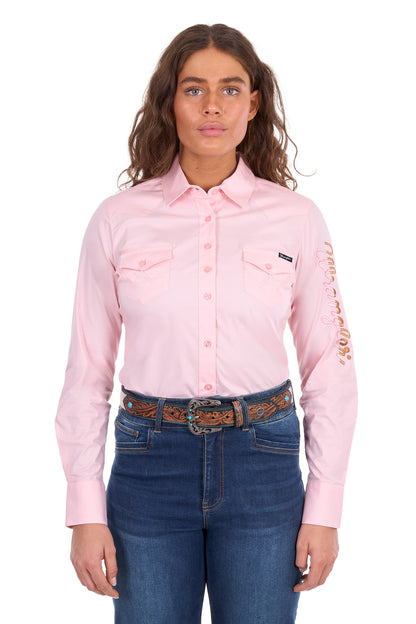 Wrangler Women’s Hazel Logo Western L/S Shirt