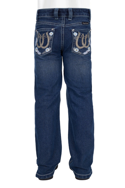 Pure Western Girl's Louisa Straight Leg Jean