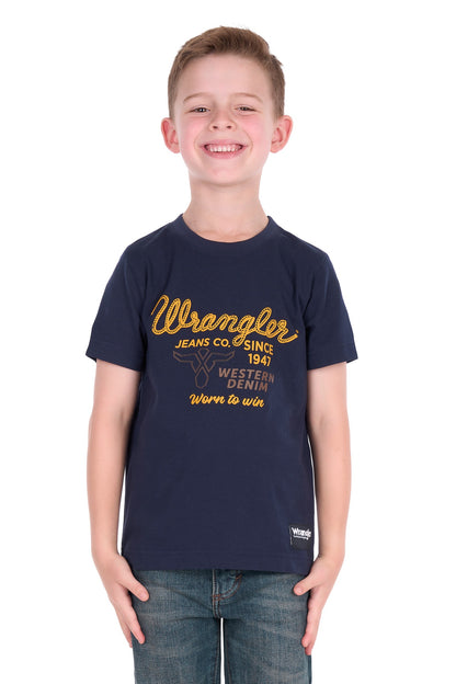 Wrangler Boys Robert Ss Tee