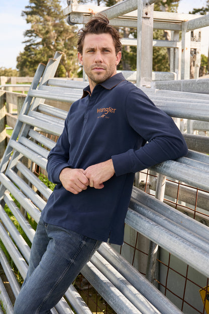 Wrangler Men's Nash Rugby