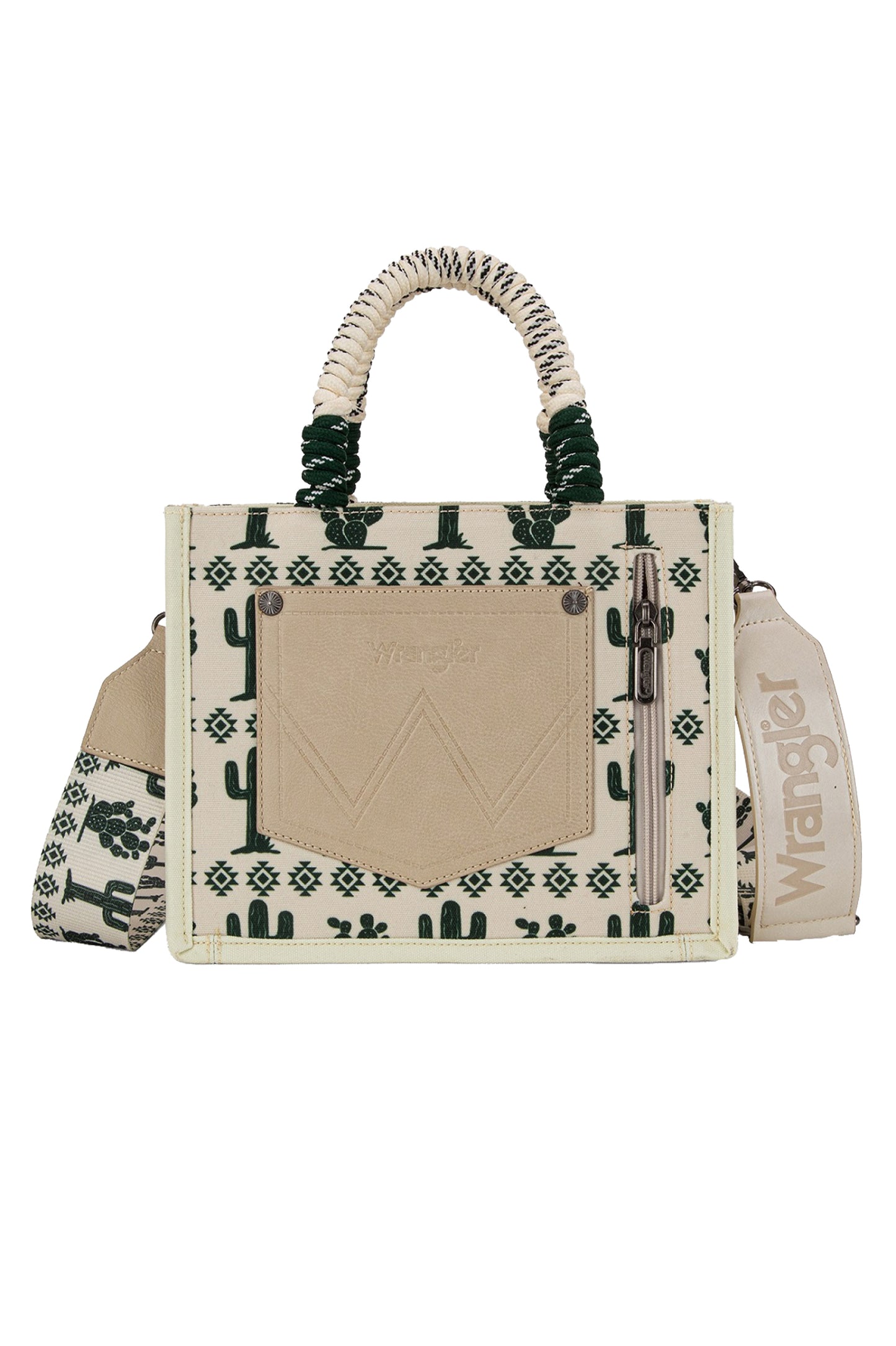 Wrangler Southwestern Rope Handle Bag